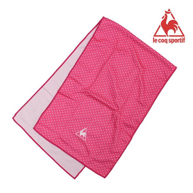 冷感タオル スーパークールタオル スポーツタオル LecoqSportif ルコックスポルティフ UVカット 熱中症対策 猛暑対策 | 