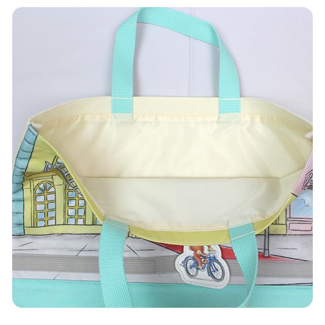 レッスンバッグ おさるのジョージ キッズ 男の子 入学準備 スウェット生地 手提げ お稽古バッグ 習い事 |  | 03