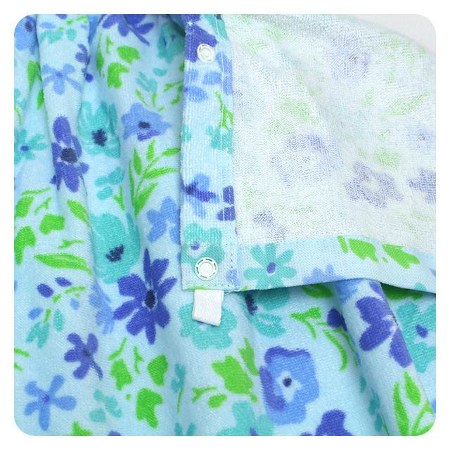 ラップタオル 巻きタオル 子供 キッズ ジュニア 女の子 アクアフラワー 水泳 プール スイミング 着替え バスタオル 80cm |  | 03