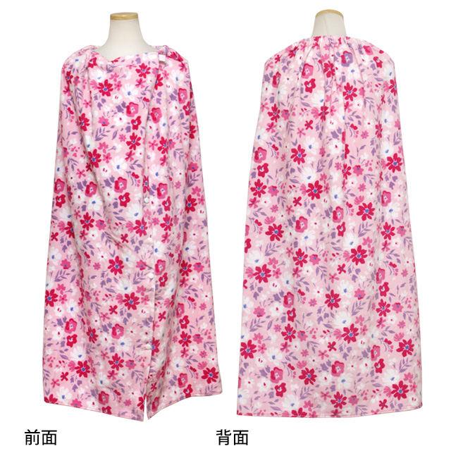 ラップタオル 巻きタオル 子供 キッズ ジュニア 女の子 レディース アクアフラワー 水泳 プール スイミング 着替え バスタオル 100cm |  | 02