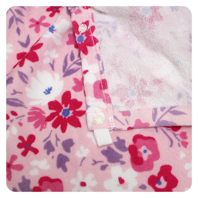 ラップタオル 巻きタオル 子供 キッズ ジュニア 女の子 レディース アクアフラワー 水泳 プール スイミング 着替え バスタオル 100cm |  | 03