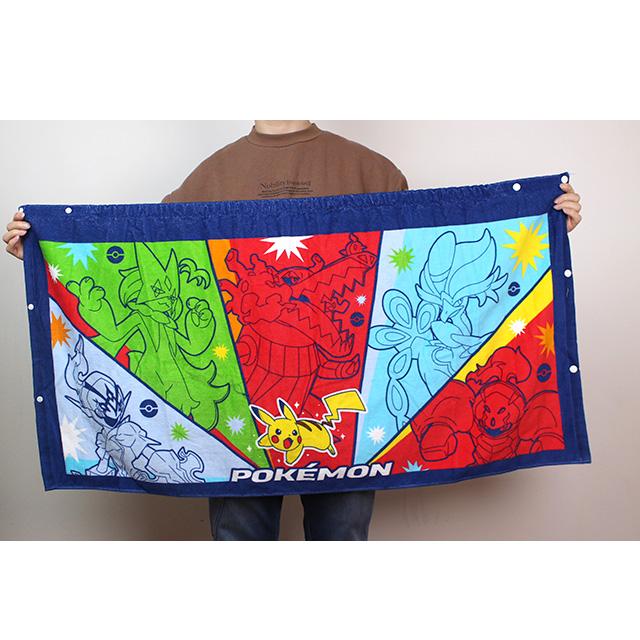 ラップタオル 巻きタオル 子供 キッズ ジュニア 男の子 ポケモン 水泳 プール スイミング 着替え バスタオル 60cm |  | 04