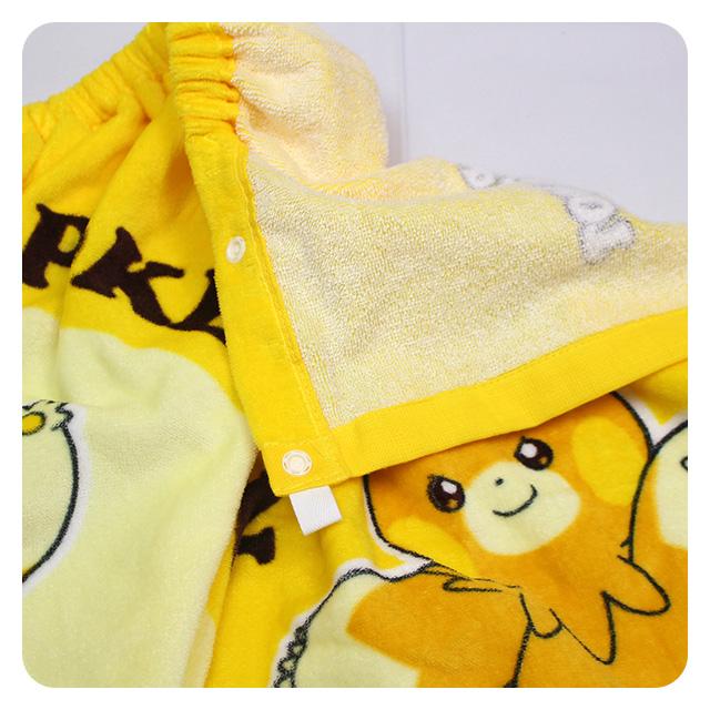 ラップタオル 巻きタオル 子供 キッズ ジュニア 男の子 女の子 ポケモン 水泳 プール スイミング 着替え バスタオル 60cm |  | 03