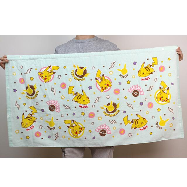ラップタオル 巻きタオル 子供 キッズ ジュニア 男の子 女の子 ポケモン 水泳 プール スイミング 着替え バスタオル 60cm |  | 04