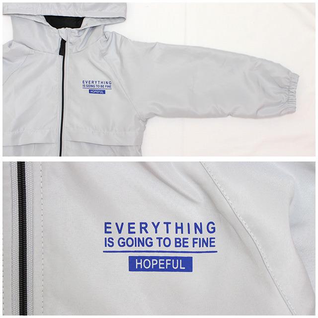 ウィンドブレーカー パーカー ジャケット ジャンパー キッズ 男の子 子供 裏地メッシュ アウター 110cm 120cm 130cm |  | 04