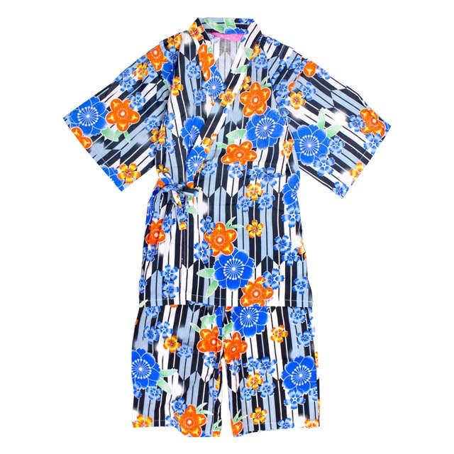 最終999円sale 甚平 女の子 子供 キッズ ジュニア 綿100 花柄 甚平スーツ 上下セット 和柄 涼しい こども じんべい 140cm 150cm 160cm セール N606 0 タイムリー ファッションストア 通販 Yahoo ショッピング