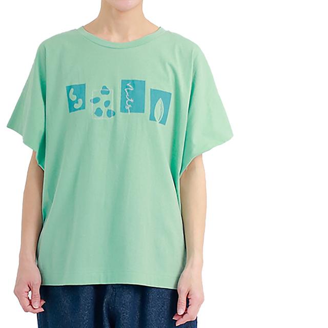 ドルマンスリーブ トップス カットソー ルーズフィット 女性 レディース 婦人 Kotikoti シンプル フリーサイズ M-L |  | 03