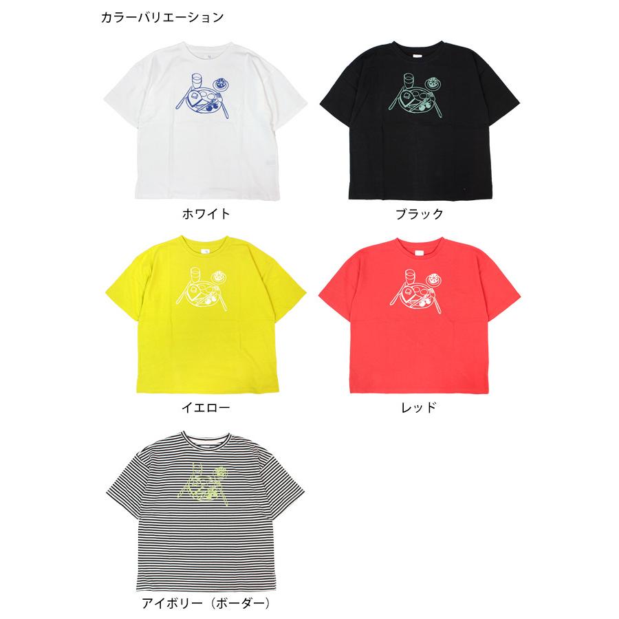 半袖Tシャツ トップス カットソー ルーズフィット 女性 レディース Kotikoti USAコットン 吸水性 シンプル フリーサイズ M-L |  | 01