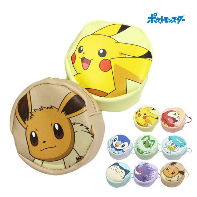 ミニポーチ キッズ 男の子 女の子 小物入れ コインケース ポケットモンスター キーケース ボールチェーン付き | 