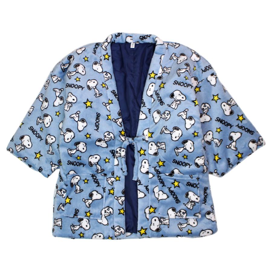 はんてん フリース スヌーピー メンズ 男性用 中綿 どてら 綿入れ 半てん あったか 半纏 ちゃんちゃんこ 部屋着 ルームウェア M-L |  | 08