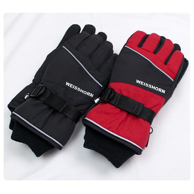 スキー 手袋 子供 スキーグローブ キッズ ジュニア 男の子 防水 防寒 雪遊び 裏地ボア スノーボードグローブ スノーグローブ WEISSHORN |  | 05