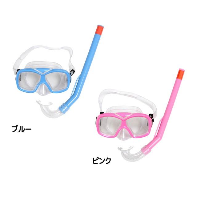 シュノーケリング セット マスク 水中メガネ シュノーケル スイムセット 子供用 マスクとスノーケルの2点セット |  | 05