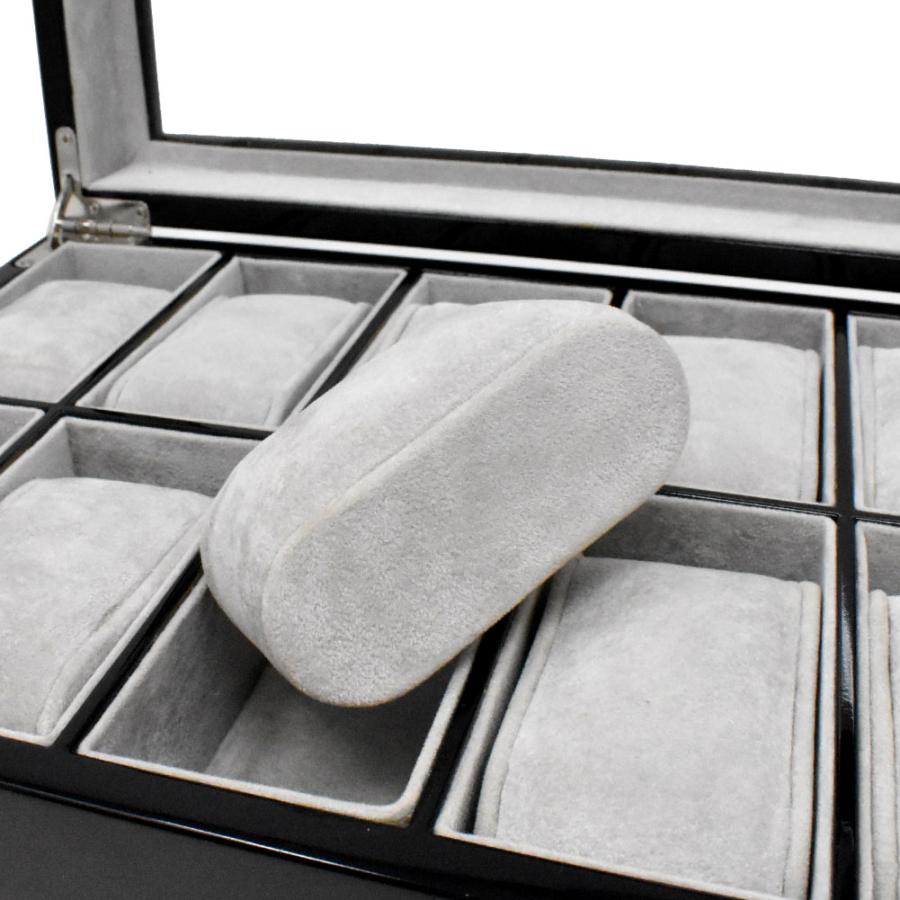 Georgio Fellini ジョルジオフェリーニ B245 腕時計ケース ウォッチケース ボックス型 ガラス板 12本収納 |  | 03