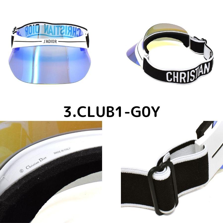 Christian Dior ディオール CLUB1-0H3 VISOR クラブ サン Christian Dior ディオール CLUB1-0H3 VISOR クラブ サン