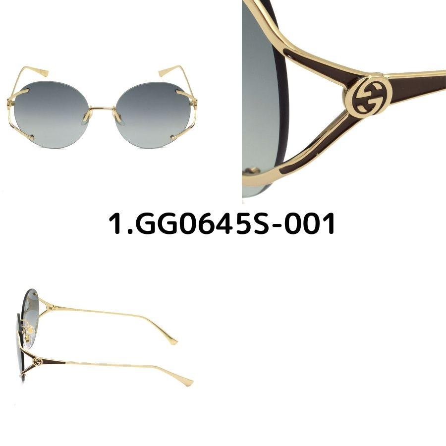 GUCCI / サングラス/GLD/NVY/レディース/GG0645S GUCCI（グッチ） 【BOX訳ありSALE】国内正規品 GG0645S サングラス