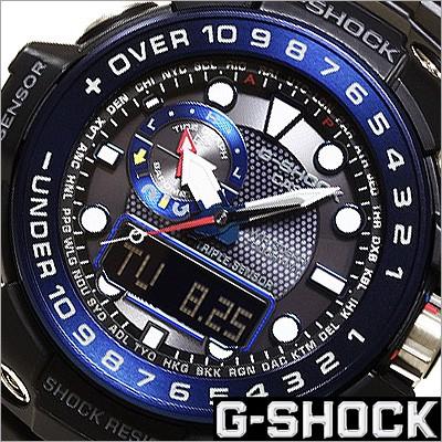 カシオ Casio G Shock Gショック 海外品 ソーラー電波時計 デジアナ表示 ストップウォッチ タイドグラフ 方位 気圧 高度 温度計 メンズ 腕時計 Gwn 1000b 1b Www Manica Co Mz