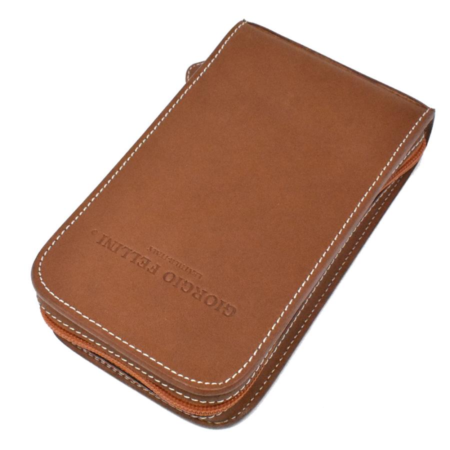 【SALE】Georgio Fellini ジョルジオフェリーニ W1084 腕時計ケース 携帯用 ファスナー式 4本収納 |  | 09