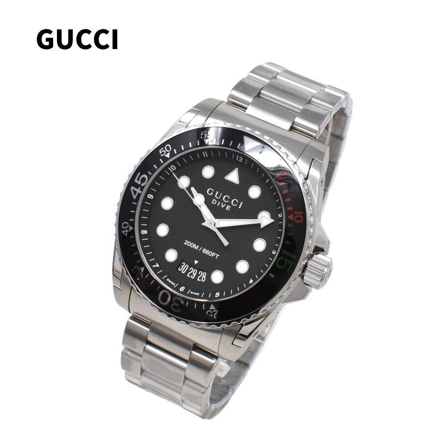 GUCCI グッチ YA136208 DIVE ダイヴ 腕時計 メンズ 男性 : ya136208 : タイムマシーン - 通販 -  Yahoo!ショッピング