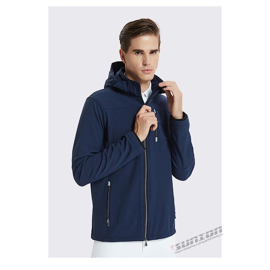 ⭐公式品⭐ 乗馬用品 乗馬ジャケット ブルゾンジャケット メンズ ブルゾン ジャケットジャンパー 春 秋 冬 乗馬用 撥水 防風 上着 乗馬ウェア フード付き 【2183400665】(13580円)