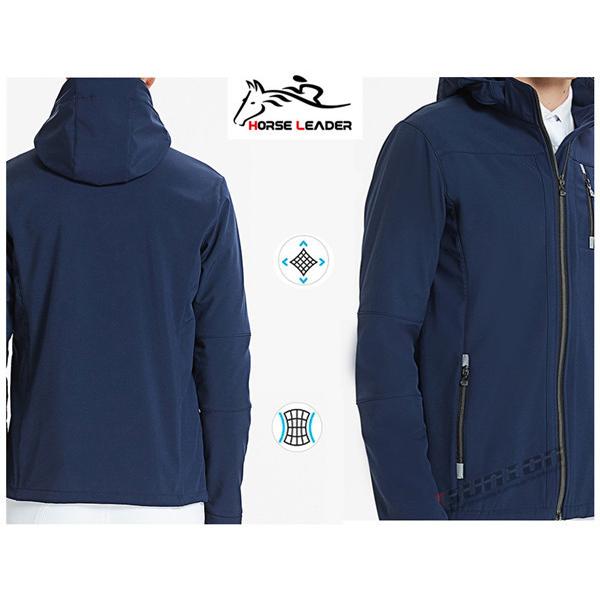 ⭐公式品⭐ 乗馬用品 乗馬ジャケット ブルゾンジャケット メンズ ブルゾン ジャケットジャンパー 春 秋 冬 乗馬用 撥水 防風 上着 乗馬ウェア フード付き 【2183400665】(13580円)