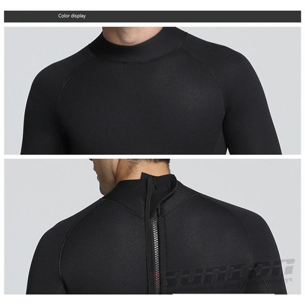 ウェットスーツ メンズ 5mm サーフィン フルスーツ バックジップ