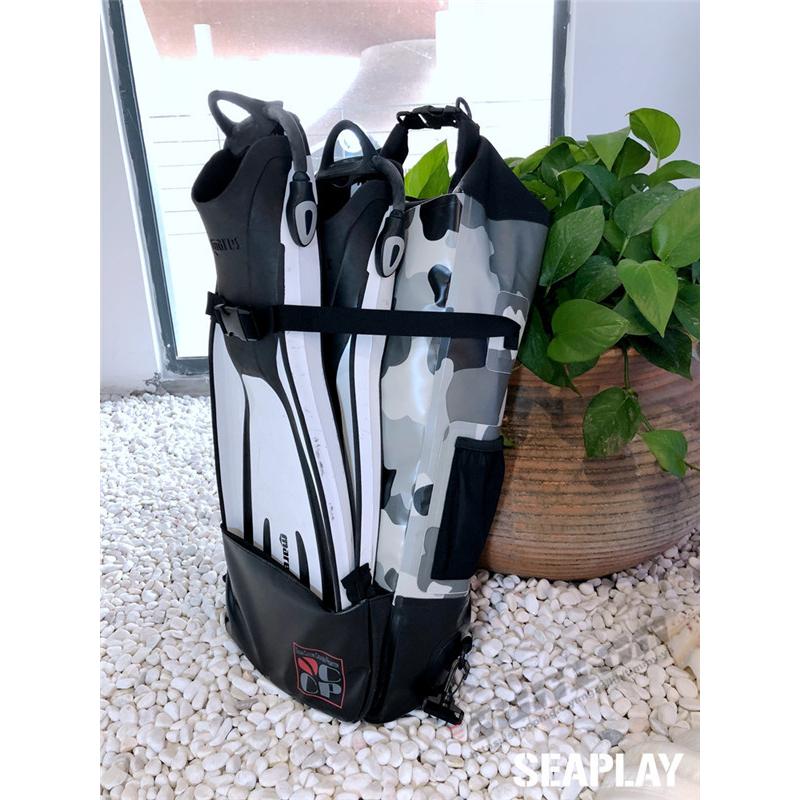 【日本未発売】 ロングフィンバッグ ダイビング スピアフィッシング スピア 手銛 魚突き ロングフィン フィン スキューバダイビング フィンバッグ バックパック タイプ 【K1572588903】(9781円)