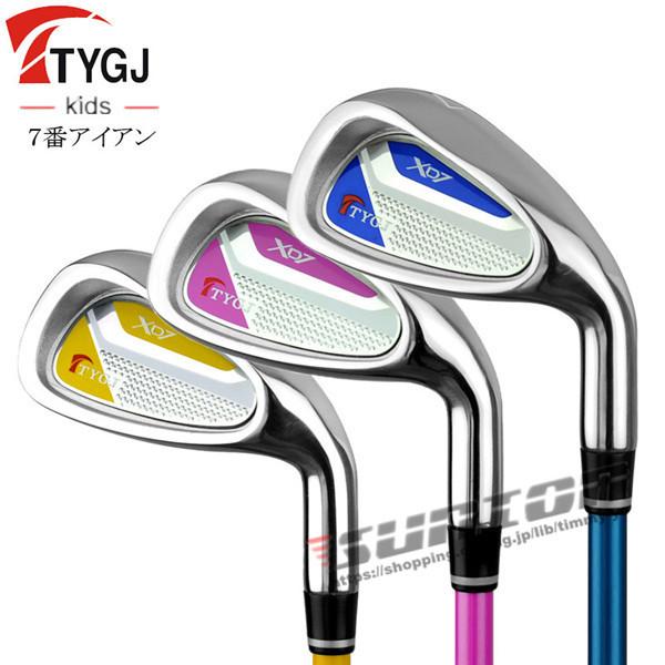 お買い得モデル Sunionゴルフ クラブ アイアン 子供 シャフト ゴルフクラブ Golf 飛距離アップ 適合 高