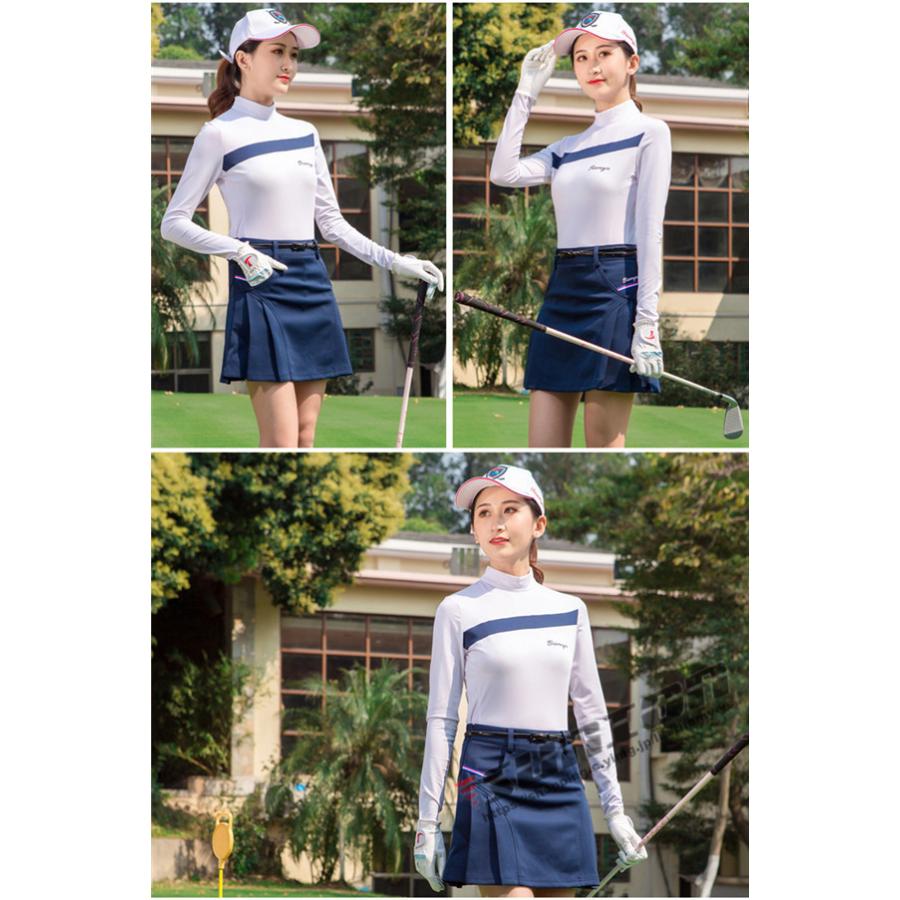 ゴルフウェア レディース ゴルフ スカート インナーパンツ付スカート