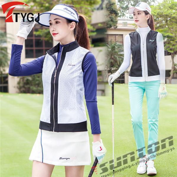 ゴルフベスト レディース ジャケット ゴルフウェア スポーツウェア 撥水性 スポーツウェア 通気性 おしゃれ カジュアル