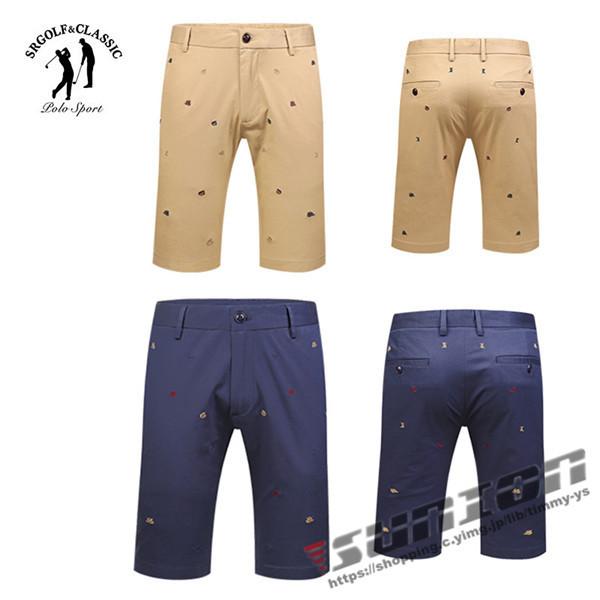 ゴルフウェア メンズ ショートパンツ ゴルフ 膝上 大きいサイズ ストレッチ 短パン おしゃれ 春夏 夏用 スポーツ