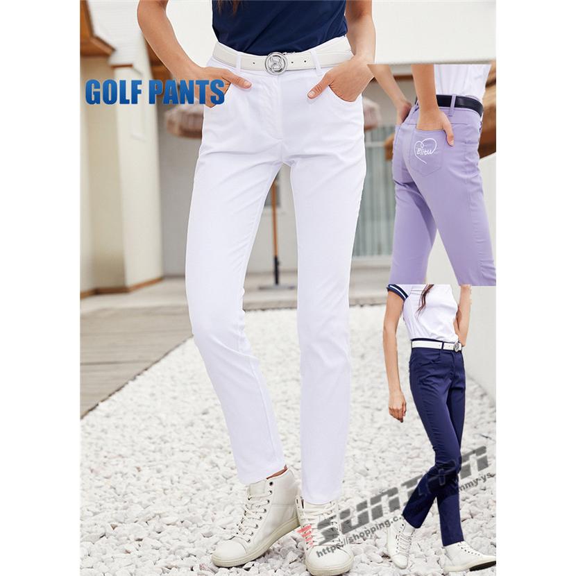ゴルフウェア レディース ロングパンツ ゴルフ 大きいサイズ ストレッチ おしゃれ 春夏 夏用 スポーツ 新作モデル 選ぶなら