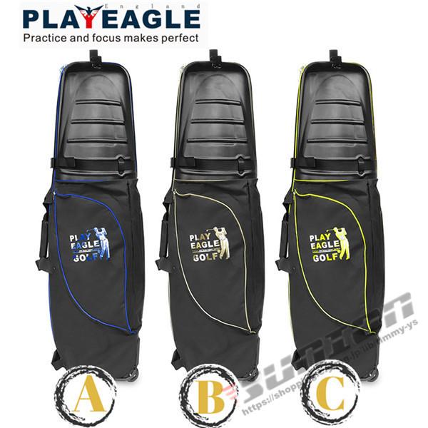 トラベルバッグ ゴルフ キャディバッグ カバー ローラー付き キャスター付き ゴルフバッグ トラベルカバー ケース 持ち運び用 クラブケース