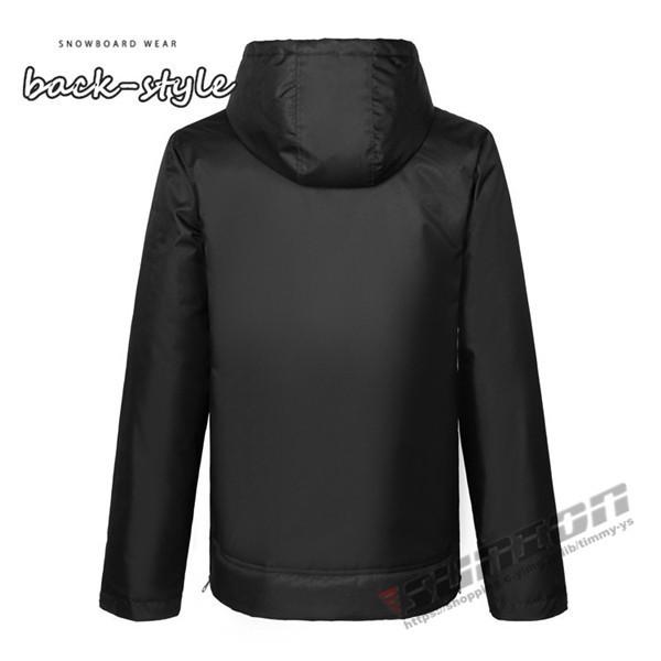 スノーボードウェア メンズ レディース スキーウェア パーカー 防寒フード アウトドア防水 スノボウェア スノーボード ウェア スノボ スノボー ウェア ウェア 地］：