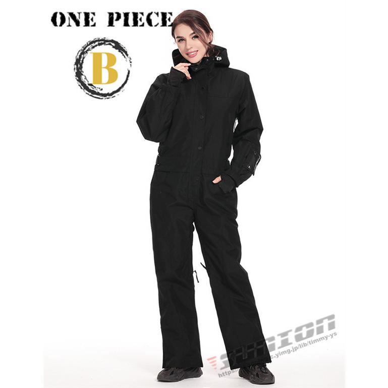 スノーボードウエア ウェア ツナギ ワンピース オールインワン 中綿 レディース スキー 防寒フード snow 防風 防寒 保温 スノーボード アウトドア 地］：
