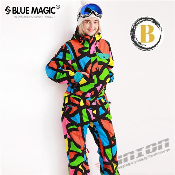 スノーボードウエア ウェア ツナギ ワンピース オールインワン 中綿 レディース スキー 防寒フード snow 防風 防寒 保温 スノーボード アウトドア 地］：