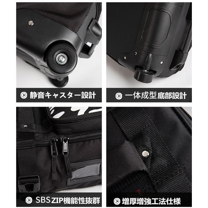 スノーボードケース キャスター 付き オールインワン 大容量収納 4WAY 前面3ポケット ボードケース スノーボード ウェア ボード ブーツ ゴーグル など収納可 