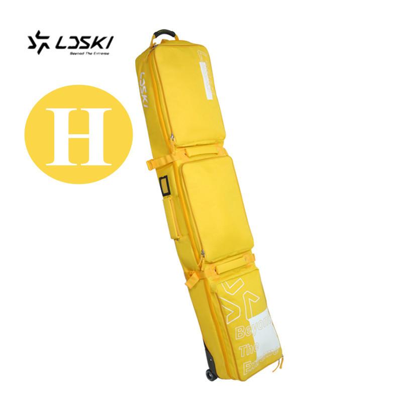 スノーボードケース キャスター 付き オールインワン 大容量収納 4WAY 前面3ポケット ボードケース スノーボード ウェア ボード ブーツ ゴーグル など収納可 