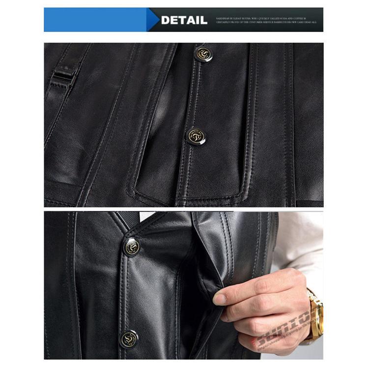 レザーベスト メンズ ラムレザー ベスト 本革 羊革 高級レザー