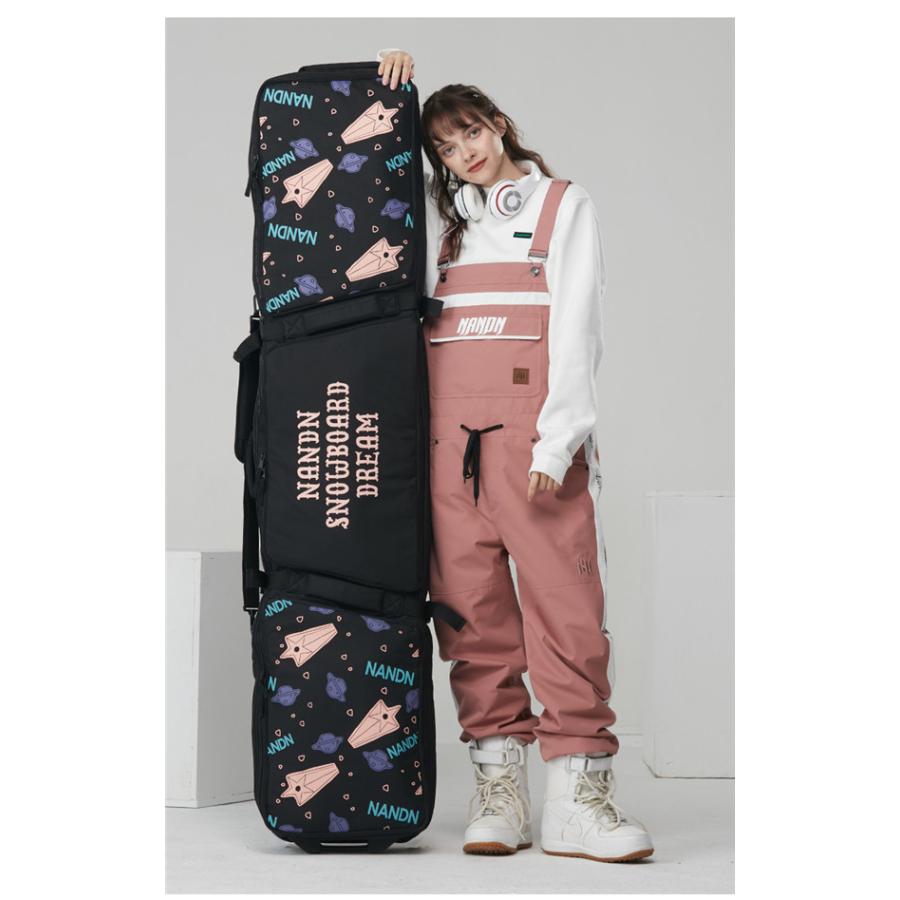 スノーボードケース キャスター 付き オールインワン 大容量収納