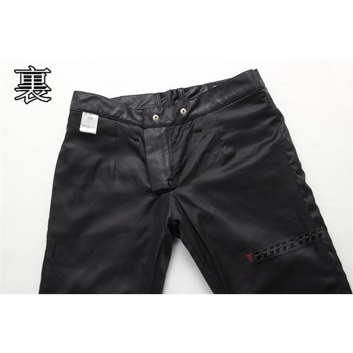 革パンツ 秋冬 羊革 ライダースパンツ メンズ 本革パンツライディング