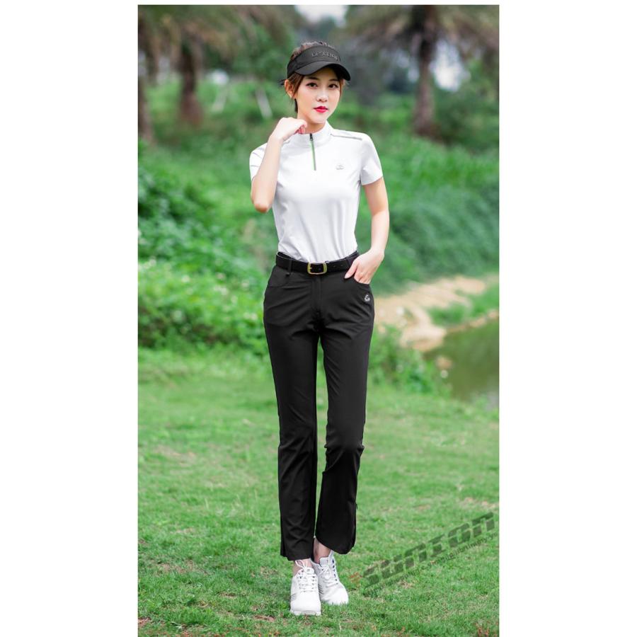 通販 ゴルフウェア レディース ロングパンツ ゴルフ 大きいサイズ ストレッチ おしゃれ 春夏 夏用 スポーツ 新作モデル Cisama Sc Gov Br
