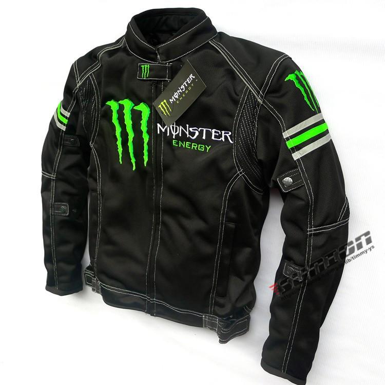 Monster Energy ライディングジャケット モンスター エナジー メッシュ バイク ジャケット ライダース