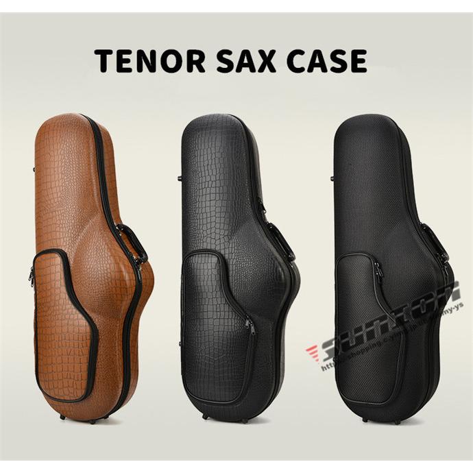 テナーサックス用ケース テナー 楽器 管楽器 TENOR SAX CASE セミハードケース ケース クッション付き 3WAY リュック ショルダー 手提げ｜timmy-ys