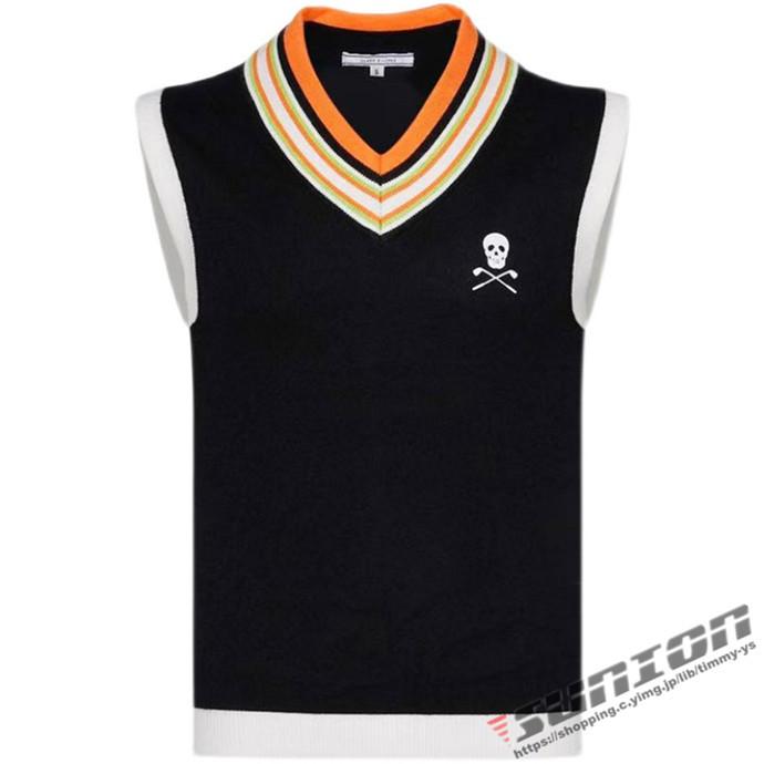 ゴルフ GOLF ウールセーター 秋 冬 メンズ ゴルフベスト ゴルフウェア