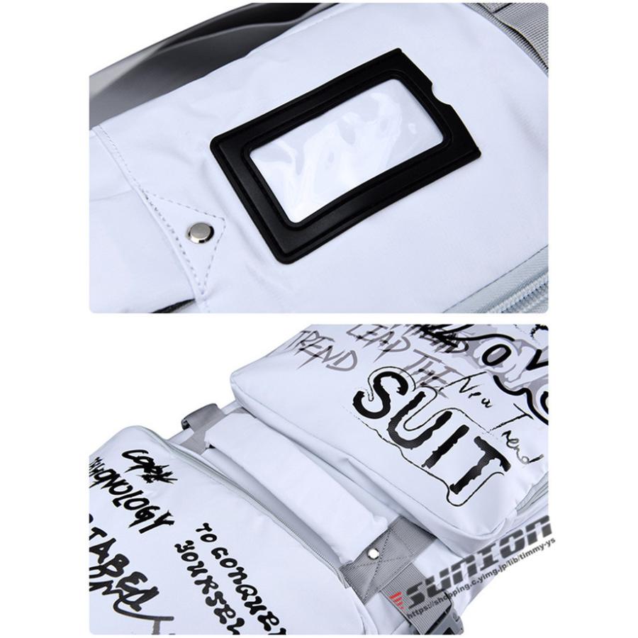 匿名配送 スノーボードケース キャスター 付き オールインワン 大容量収納 4WAY 前面3ポケット ボードケース スノーボード ウェア ボード ブーツ ゴーグル など収納可 【R2155552526】(13407円)