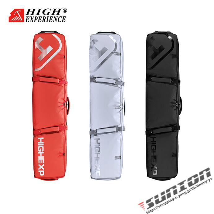 匿名配送 スノーボードケース キャスター 付き オールインワン 大容量収納 4WAY 前面3ポケット ボードケース スノーボード ウェア ボード ブーツ ゴーグル など収納可 【R2155552526】(13407円)