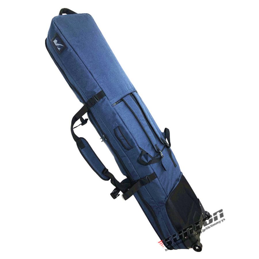 スノーボードケース キャスター 付き オールインワン 大容量収納 4WAY 前面3ポケット ボードケース スノーボード ウェア ボード ブーツ ゴーグル など収納可 