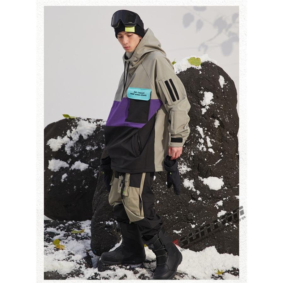 スノーボードウェア メンズ レディース スキーウェア パーカー 防寒フード アウトドア防水 スノボウェア スノーボード ウェア スノボ スノボー ウェア 2112nob03 Sunion 通販 Yahoo ショッピング