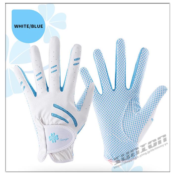 2352円 く日はお得 ゴルフグローブ レディース 指先カット ネイル ゴルフウェア ゴルフ