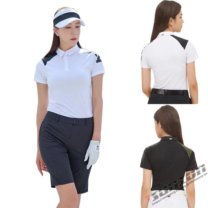 ゴルフ 半袖ポロシャツ レディース ゴルフウェア シャツ レディース 春夏新作モデル ポロシャツ Sunion Sunionの